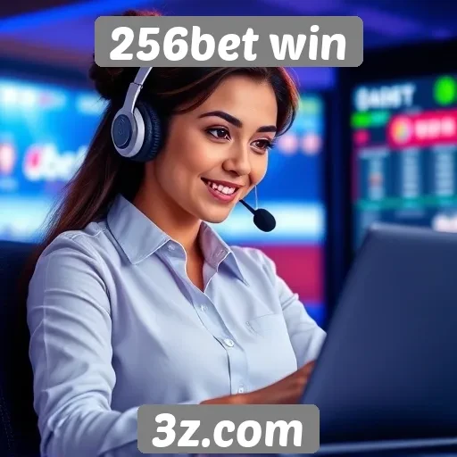 Suporte ao cliente no 256bet win