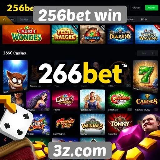 Variedades de jogos disponíveis em 256bet win